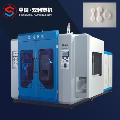 Medical Double Station Plastic Box Blow Molding Machine 10l Extrusion Moulding