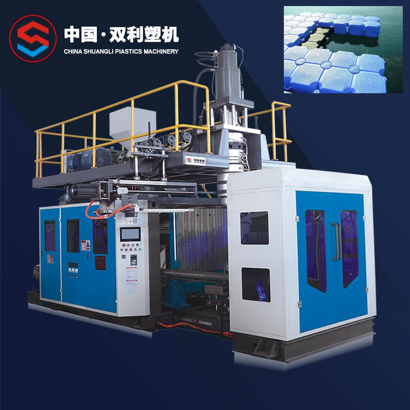 Plastic Trays 30L Fully Automatic PE Blow Moulding Machine 1 Head Accumulator Molding Machine